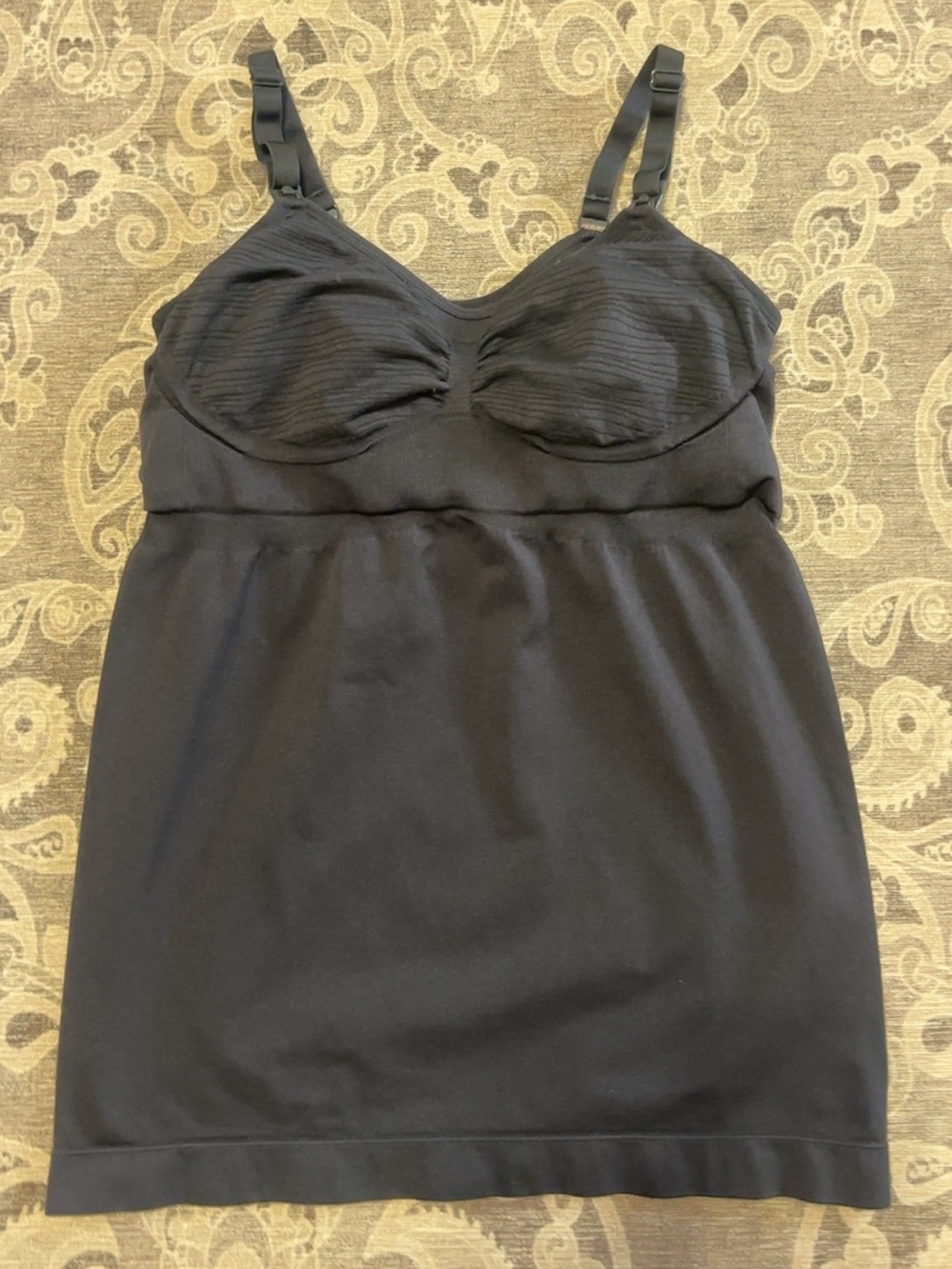 Kindred Bravely “Sublime” Black Nursing/pumping tank top
